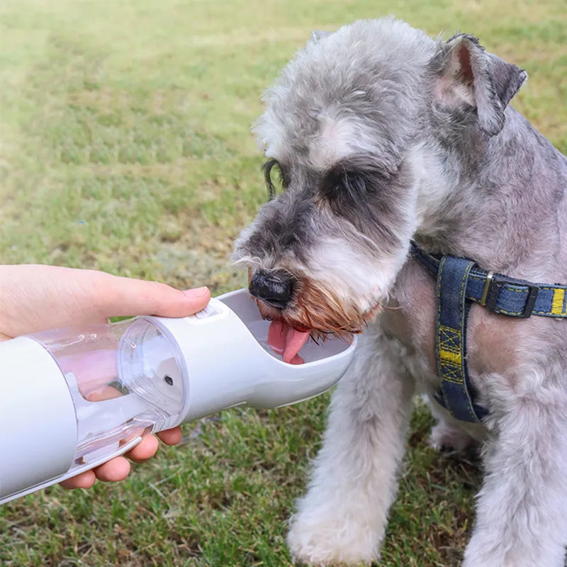 3 In 1 Hunde Trinkflasche